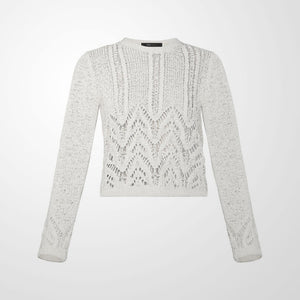 ZigZag Knit Pullover