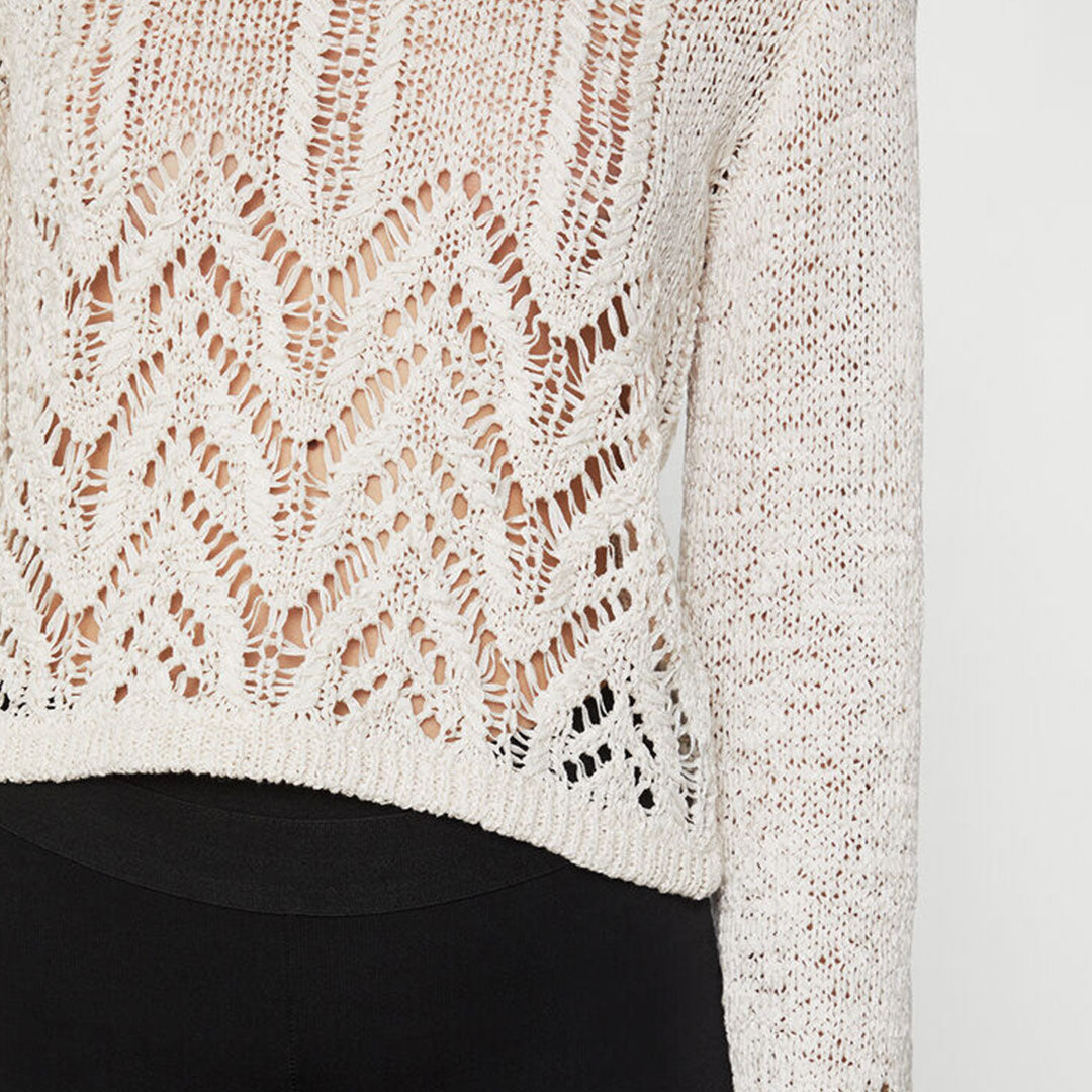 ZigZag Knit Pullover