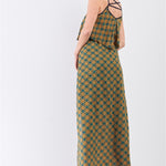 Dora Multi Printed Maxi Dress