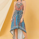 Desi Design Printed Maxi Dress