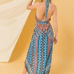 Desi Design Printed Maxi Dress