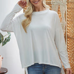 Criss Cross Long-sleeve Top