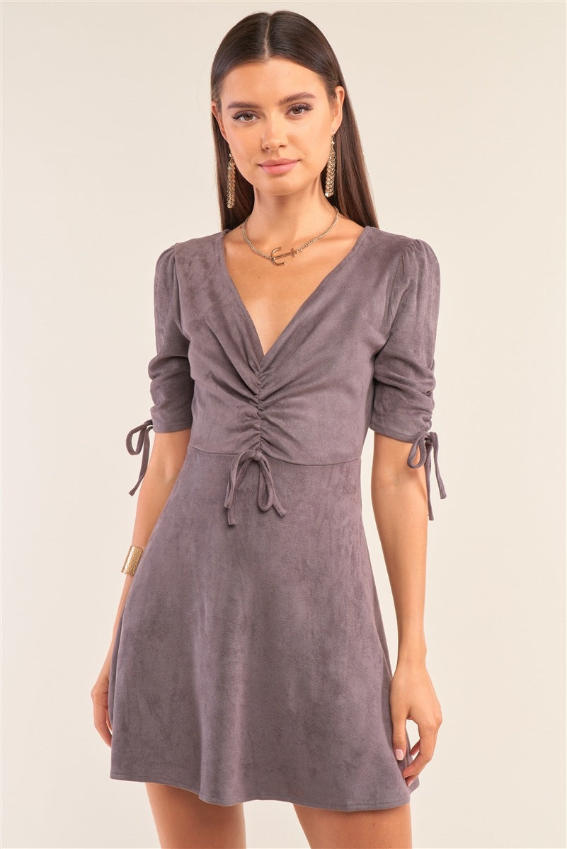 Greyish Babe Mini Dress