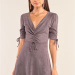 Greyish Babe Mini Dress