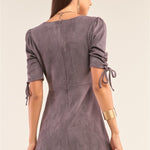 Greyish Babe Mini Dress