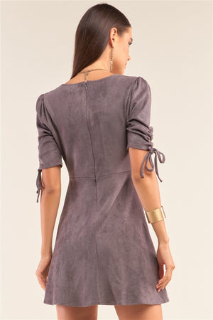 Greyish Babe Mini Dress