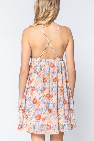 Breezy Floral Mini Dress