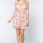 Breezy Floral Mini Dress