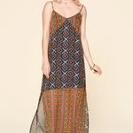 Print It All Chiffon Maxi Dress