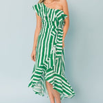 Zig-Zag Wrap Dress