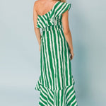 Zig-Zag Wrap Dress