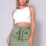 Bossy Mode Mini Skirt