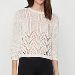 ZigZag Knit Pullover